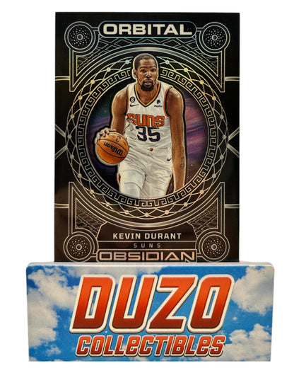 Kevin Durant Orbital /99 Panini 2022-23 Obsidian No.2