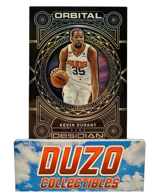 Kevin Durant Orbital /99 Panini 2022-23 Obsidian No.2