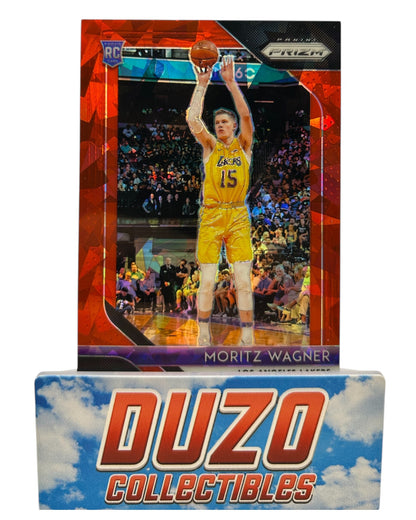 Moritz Wagner Rookie Red Cracked Ice Panini Prizm 2018-2019 No.284