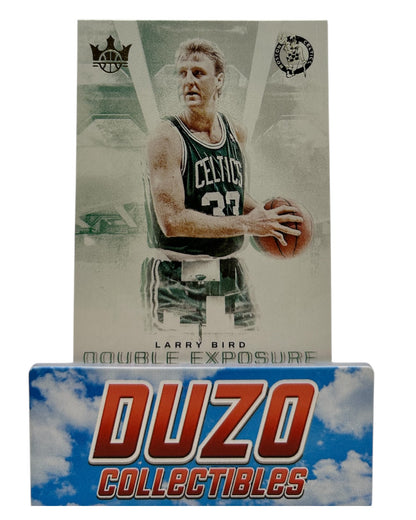 Larry Bird Double Exposure Short Print 2022-23 Panini Court Kings No.29