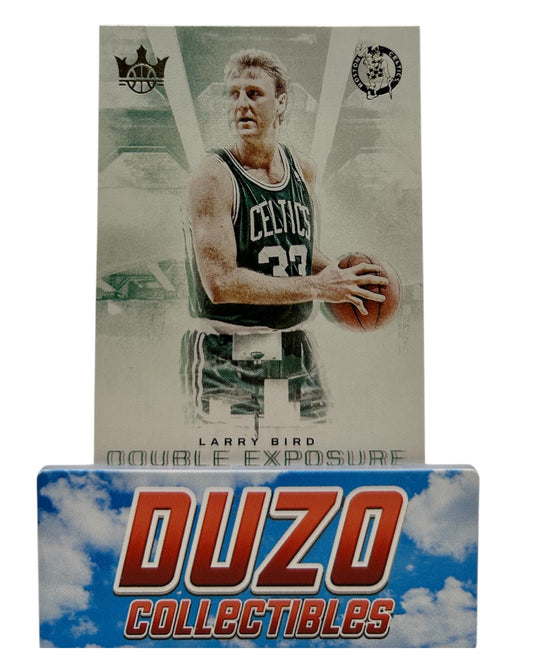 Larry Bird Double Exposure Short Print 2022-23 Panini Court Kings No.29