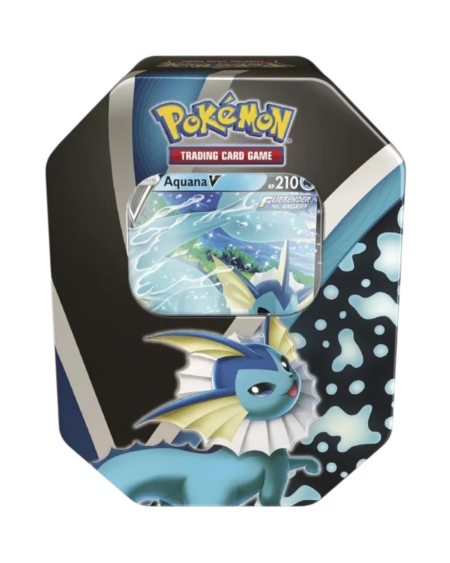 Pokemon Tin Box Aquana V Deutsch Schwert & Schild