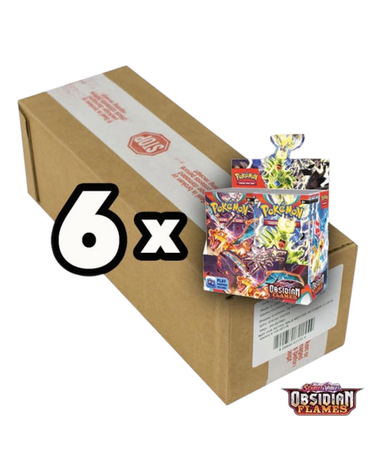 Obsidian Flames Booster Box Case English