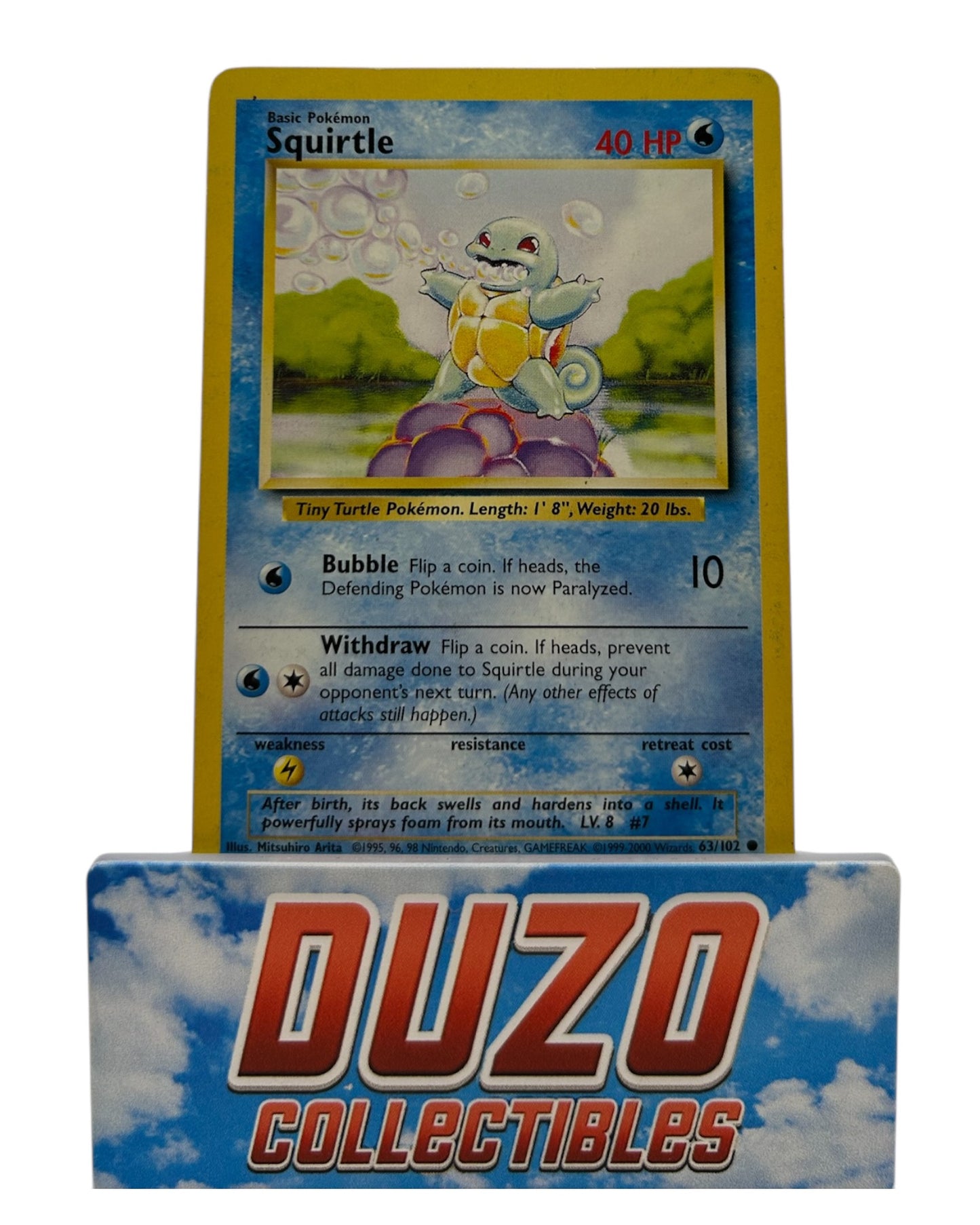 Squirtle Base Set Wizards of the Coast 1999 No. 63/102