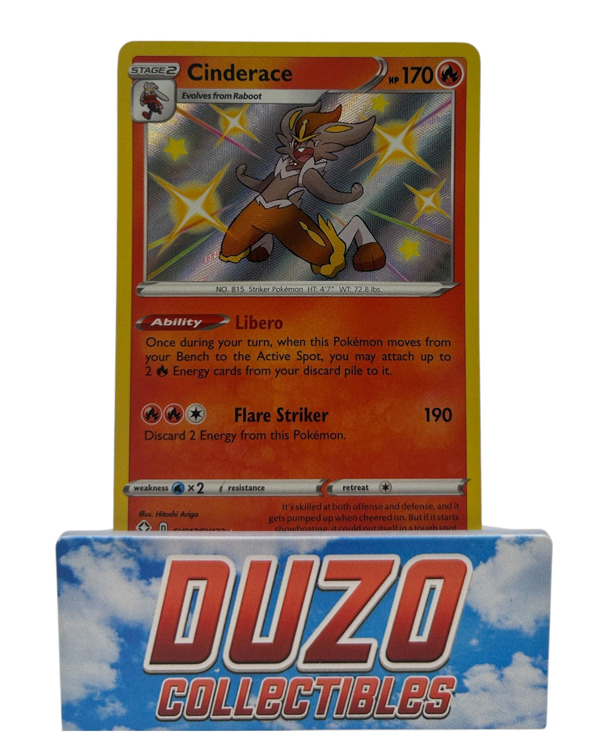 Scorbunny, Raboot & Cinderace Baby Shiny SV015-SV017/SV122 Nintendo Pokemon Shining Fates 2021