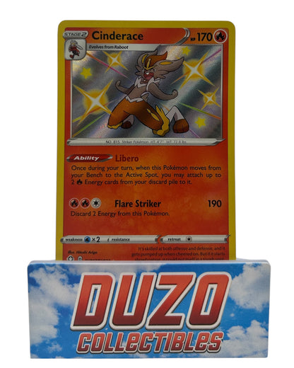 Scorbunny, Raboot & Cinderace Baby Shiny SV015-SV017/SV122 Nintendo Pokemon Shining Fates 2021