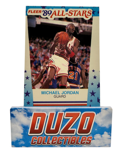 Michael Jordan Fleer '89 All-Stars 1989 Fleer Sticker No.3