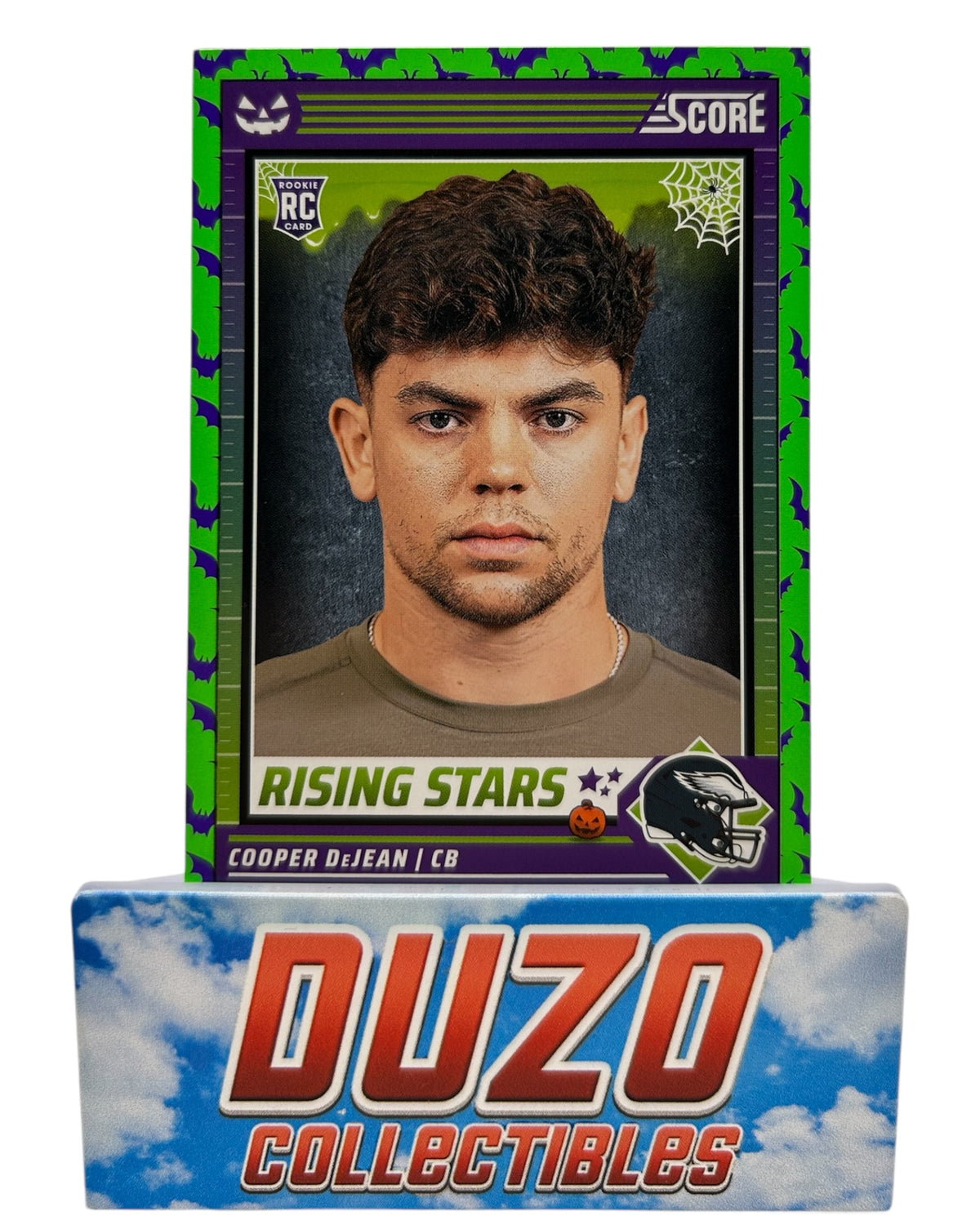 Cooper DeJean Rising Stars Rookie Green Bat Panini Score a Treat 2024 No.135