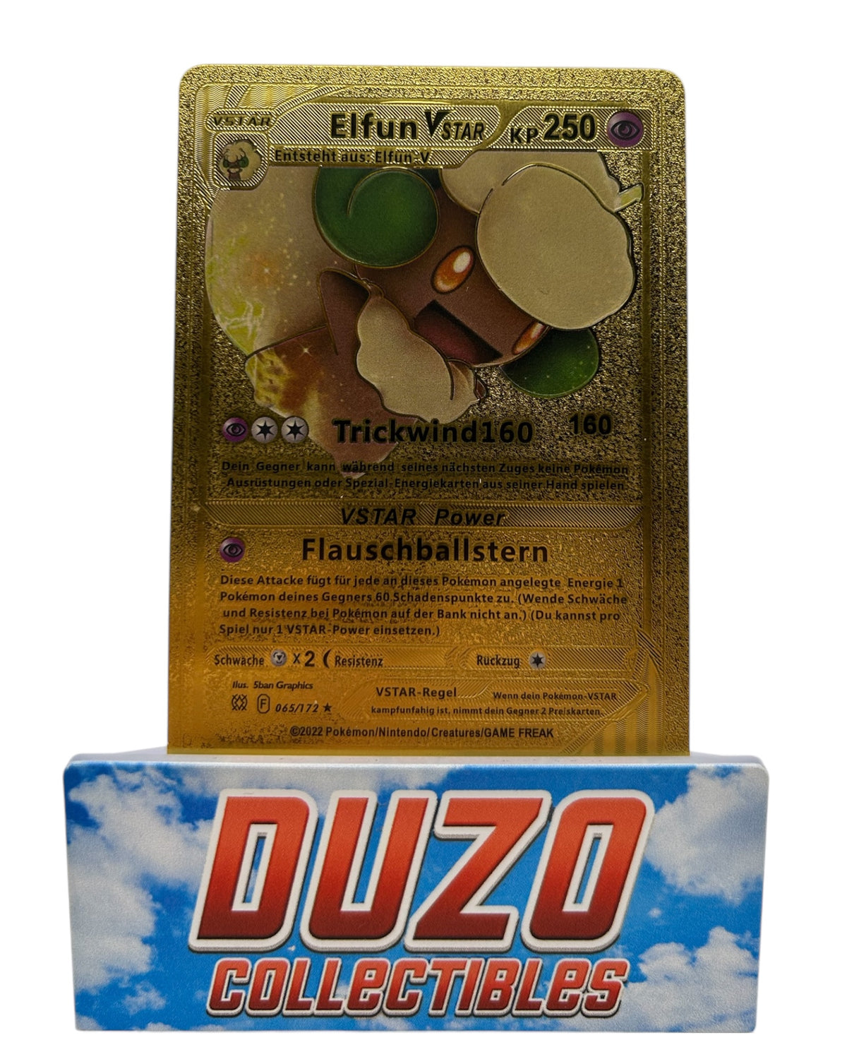 Elfun VSTAR Gold 065/172 Strahlende Sterne Pokemon 2022