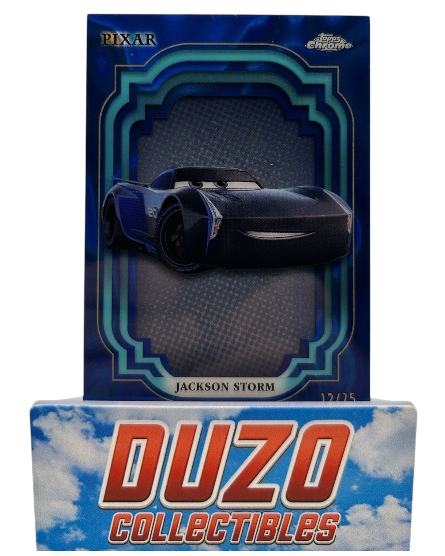 Jackson Storm Blue /75 Color-Match Disney Pixar Topps 2024 No.118