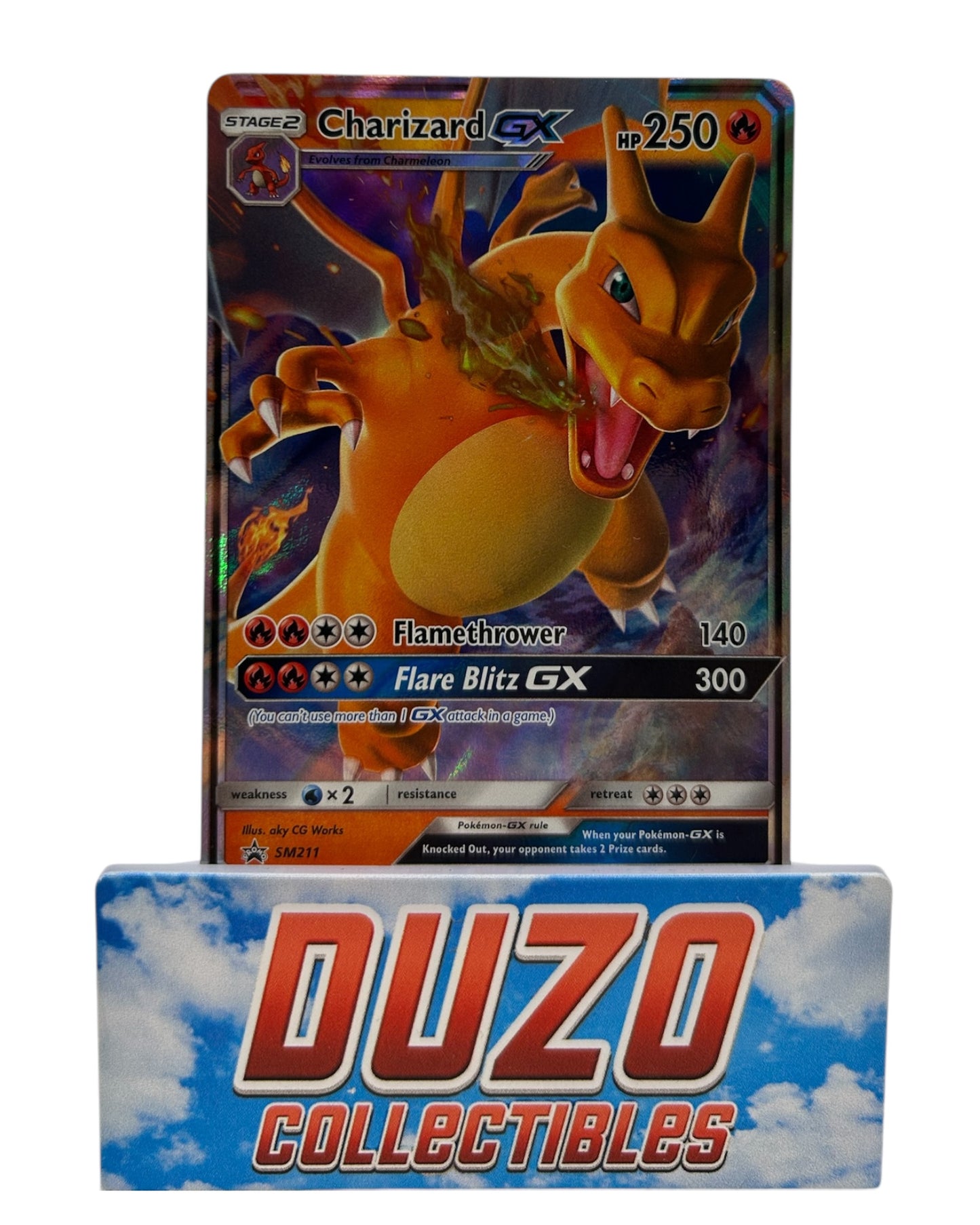 Charizard EX Full Art Promo SM211 Pokemon 2019 Hidden Fates