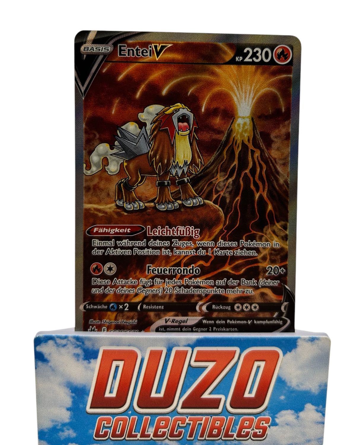 Entei V SIR 2023 Pokemon Zenith der Könige No.GG36/GG70