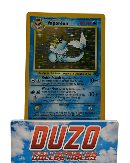 Vaporeon Holo 1999 Pokemon Jungle No.12/64